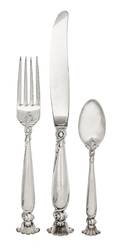 An American Silver Flatware Service