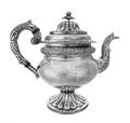 An American Coin Silver Coffee Pot