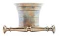 A Brass Mortar and Pestle