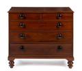 An American Mahogany Chest of Drawers