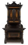 An American Aesthetic Movement Ebonized Cabinet