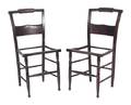 A Pair of Wooden Chairs
