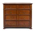 A Charles II Style Oak Chest of Drawers