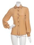 A Valentino Camel Blouse