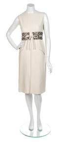A Valentino Cream Tunic and Skirt Ensemble
