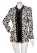 A Curiel Grey Floral Jacket