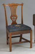 New England Chippendale side chair ca 1780