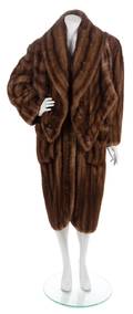 A Fendi Brown Fur Coat