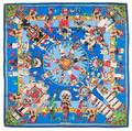 An Hermes 90cm Silk Scarf