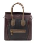 A Celine Multicolor Boston Handbag