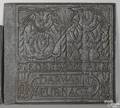 Pennsylvania cast iron stove plate ca 1763