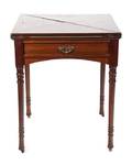 A George III Style Mahogany FoldTop Game Table