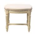 Two Louis XVI Style Painted Tabourets