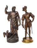 Two Bronze Figures
