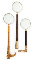 Three English Magnifying Glasses