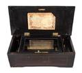A Continental Cylinder Music Box