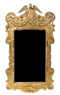 A George II Style Giltwood Mirror