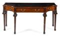 An English Mahogany Writing Table