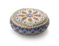 A Russian Silver and Enamel Snuff Box