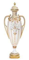 A Royal Worcester Porcelain Covered Vase