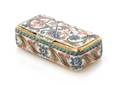 A Russian Enameled Silver Snuff Box