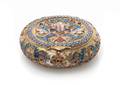 A Russian Silver and Enamel Snuff Box