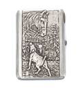 A Russian Silver Cigarette Case