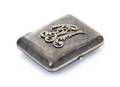A Russian Niello Silver Cigarette Case