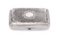 A Russian Niello Silver Cigarette Case
