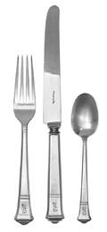 An American Silver Flatware Service