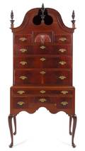An American Mahogany Highboy
