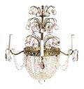 A Swedish Brass FourLight Chandelier