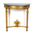 A Neoclassical Giltwood Console Table