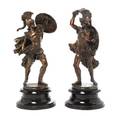 A Pair of Continental Cast Metal Figures