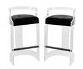 Pair of Mid Century Modern Lucite Bar Stools