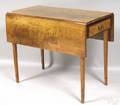 Pennsylvania Hepplewhite pembroke walnut table ca 1805