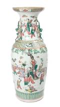 A Chinese Export Famille Rose Urn