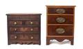 Two Miniature Chests of Drawers