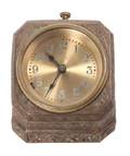 A Tiffany Studios Bronze Desk Clock