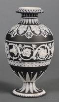 Wedgwood Black Jasper Dip Vase