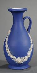 Wedgwood Dark Blue Jasper Dip Vase
