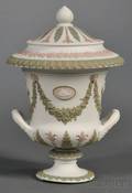 Wedgwood ThreeColor Jasper Vase and Cover