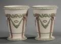 Pair of Wedgwood ThreeColor Jasper Vases