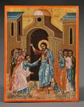Greek Icon of St Thomas the Doubter