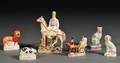 Six Staffordshire Earthenware Figures