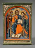 Greek Icon of the Deisis