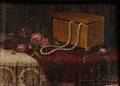 Franz Nowak Austrian 18851973 Still Life with Jewelry Box and Roses
