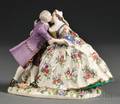 Meissen Porcelain Figure of an Amorous Couple