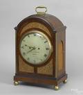 Philadelphia Federal mahogany bracket clock ca 1810