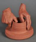 Wedgwood Terra Cotta Hands of the Potter
